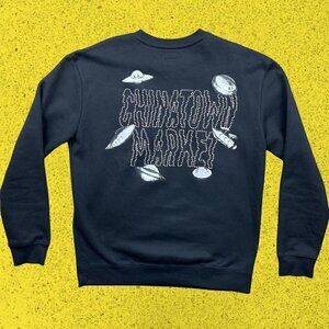 Chinatown Market black crewneck sweatshirt UFO Alien Streetwear  rap men’s L